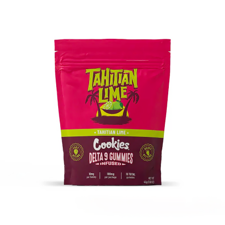 Gummies Tahitian Lime Cookies Delta 9 | Gummies US Premium