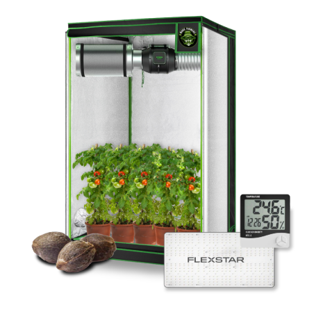 FLEXSTAR 240W DIMMABLE LED GROW LIGHT GROW KIT