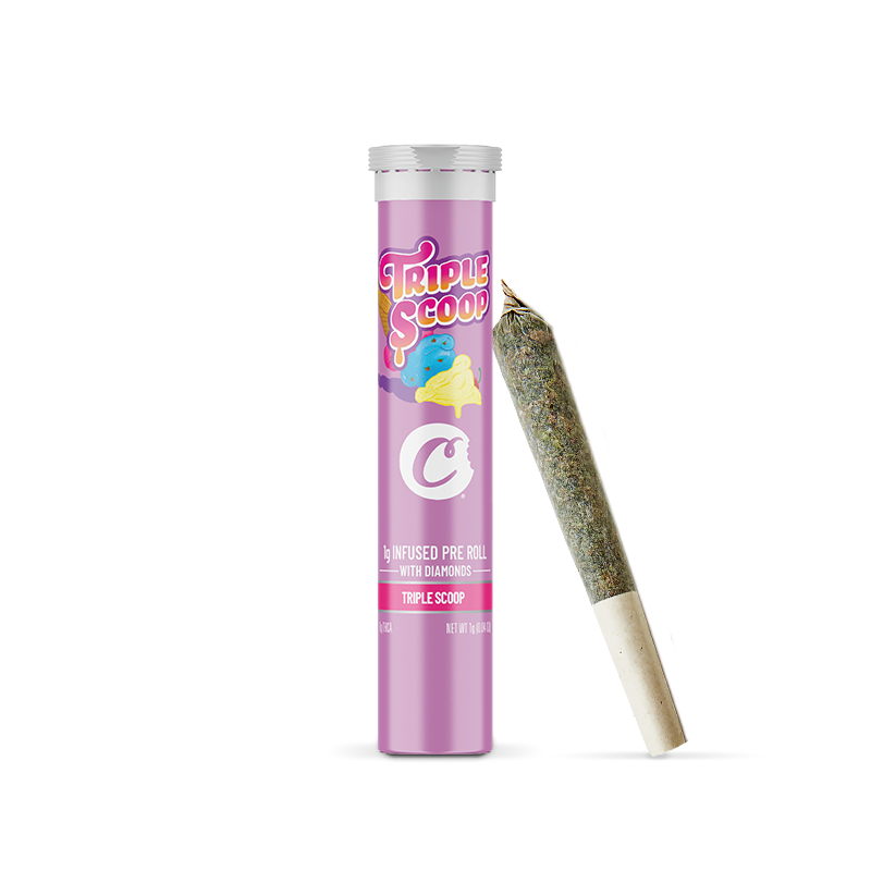 TRIPLE SCOOP PRE-ROLL INFUZAT COOKIES