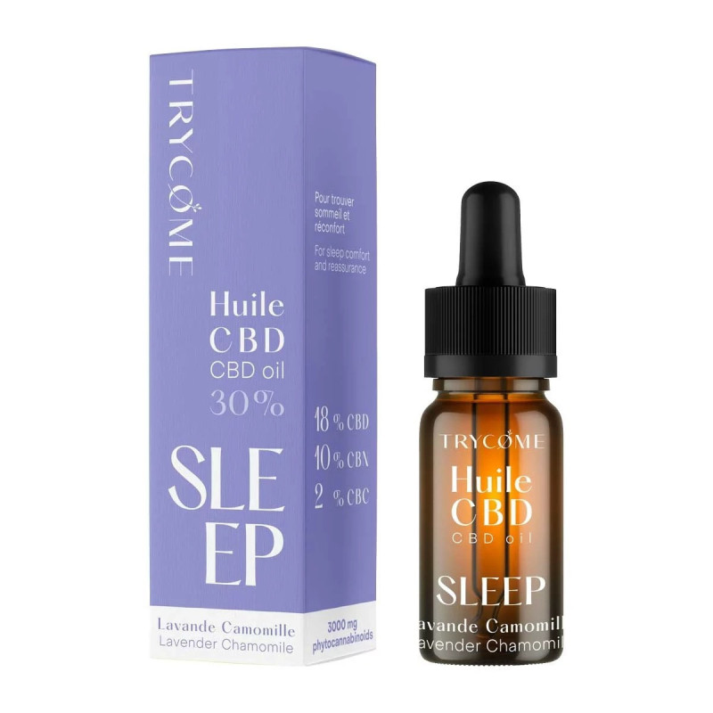 ORGANIC CBD ULEI (SPECTRU LARG) "SLEEP" TRYCOME