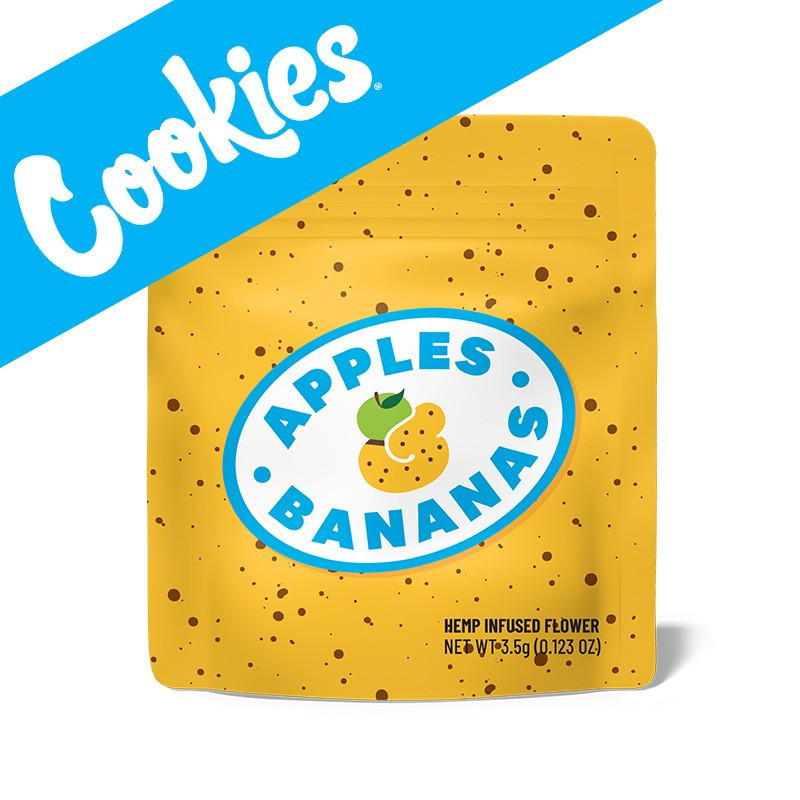 APPLES AND BANANAS INFUSED FLOARE COOKIES