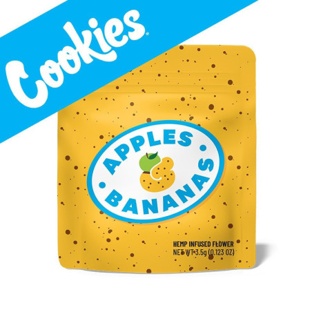APPLES AND BANANAS INFUSED FLOARE COOKIES