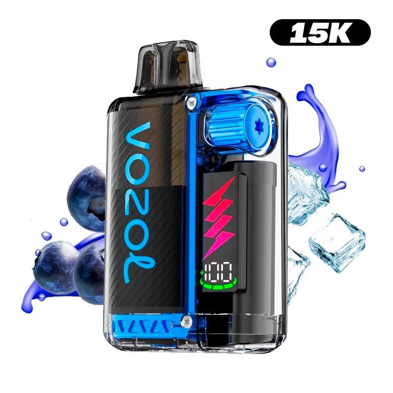 PUFF REÎNCĂRCABIL 15K VOZOL MYRTILLE GLACÉE 12ML
