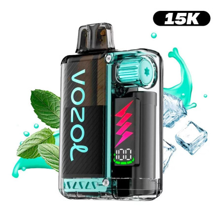 PUFF REÎNCĂRCABIL 15K VOZOL MENTHE FRAÎCHE 12ML