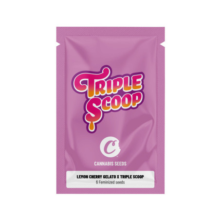 SEMINȚE FEMINIZATE LEMON CHERRY GELATO X TRIPLE SCOOP COOKIES® (X6)