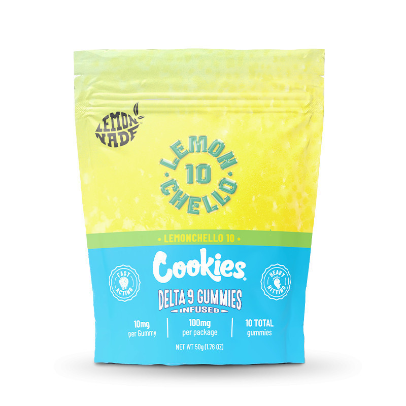 Gummies Lemonchello Cookies 10mg | Aromă de lămâie limoncello