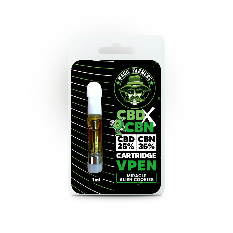 CARTOUCHE 1ML 25% CBD 35% CBN MAGIC FARMERS