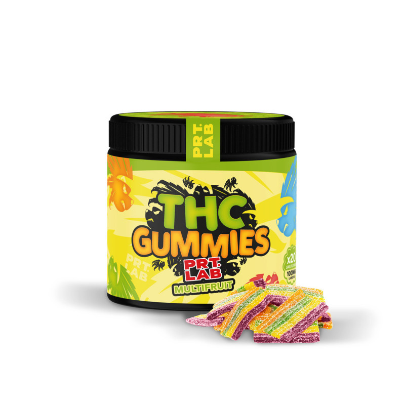 Gummies Delta-9 THC PRT LAB Cassis & Multifruct | Sixty8