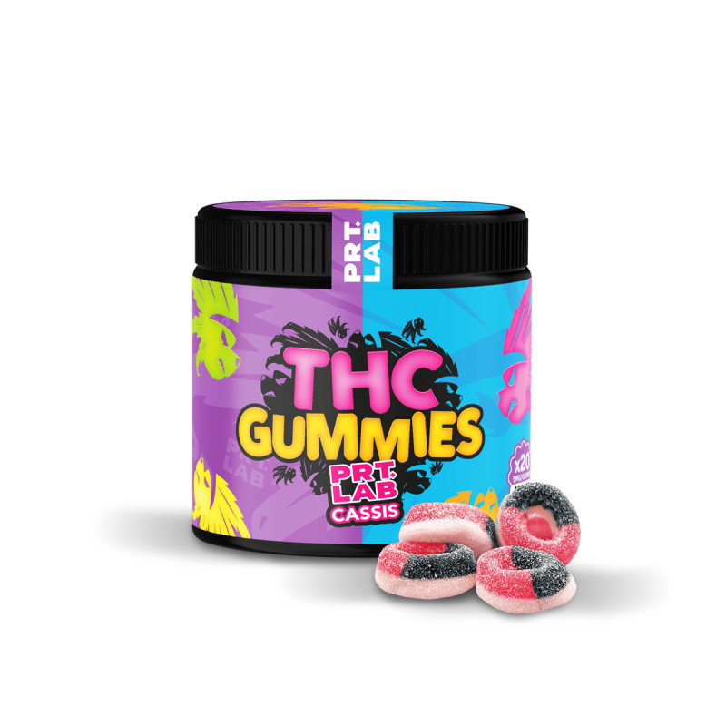 Gummies Delta-9 THC PRT LAB Cassis & Multifruct | Sixty8