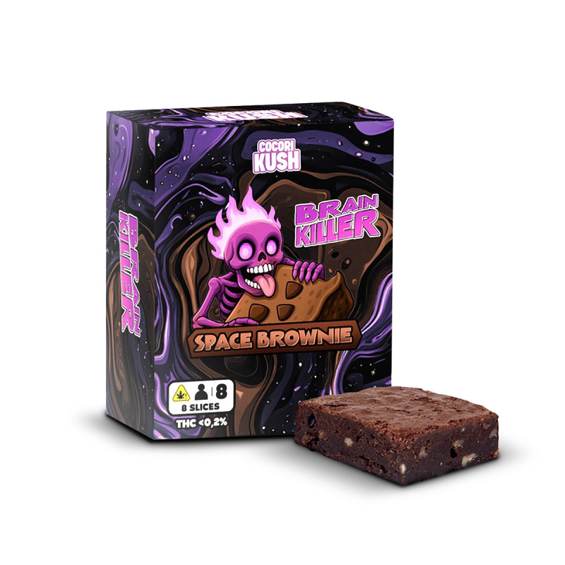 SPACE BROWNIE BRAIN KILLER Delta-9 THC 150mg | Brownie THC Legal