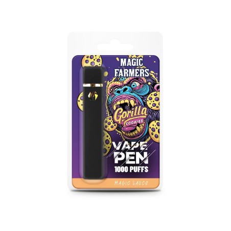 DISPOSABLE MAGIC SAUCE 2ML 1000 PUFFS GORILLA COOKIES