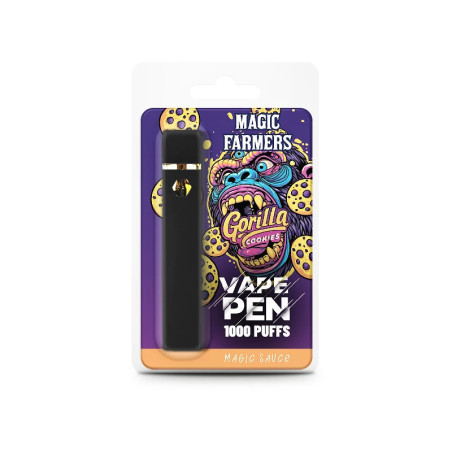 DISPOSABLE MAGIC SAUCE 2ML 1000 PUFFS GORILLA COOKIES