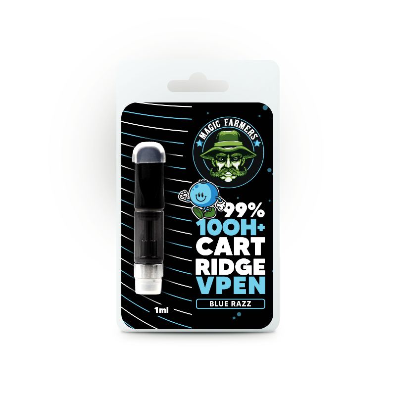 10-OH+ 1ML 99% CARTRIDGE LIVE RESIN BLUE RAZZ