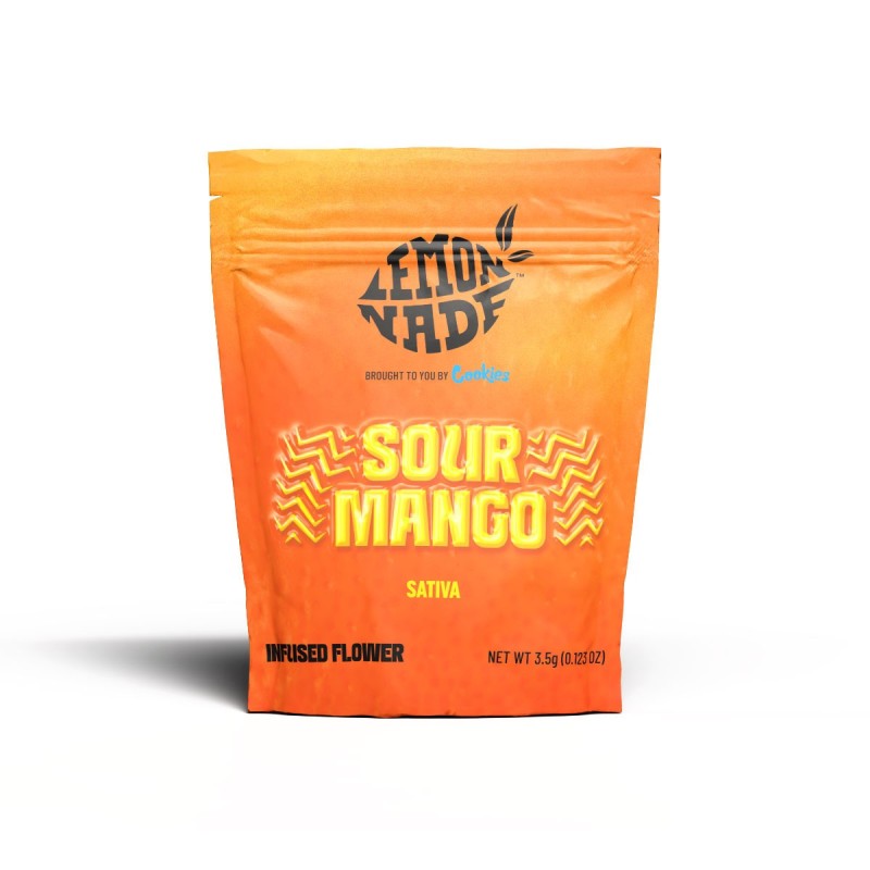 SOUR MANGO INFUSED FLOARE LEMONADE BY COOKIES