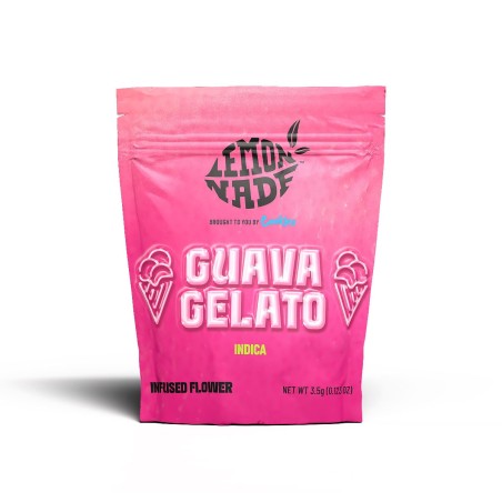 GUAVA GELATO INFUZAT FLOWER LEMONADE DE LA COOKIES