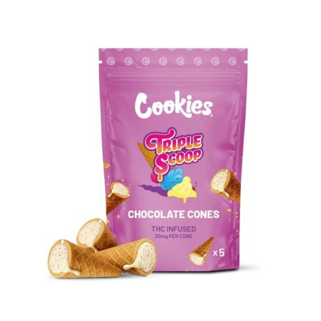 Chocolate Cones Triple Scoop Cookies x5 | Produs Premium US