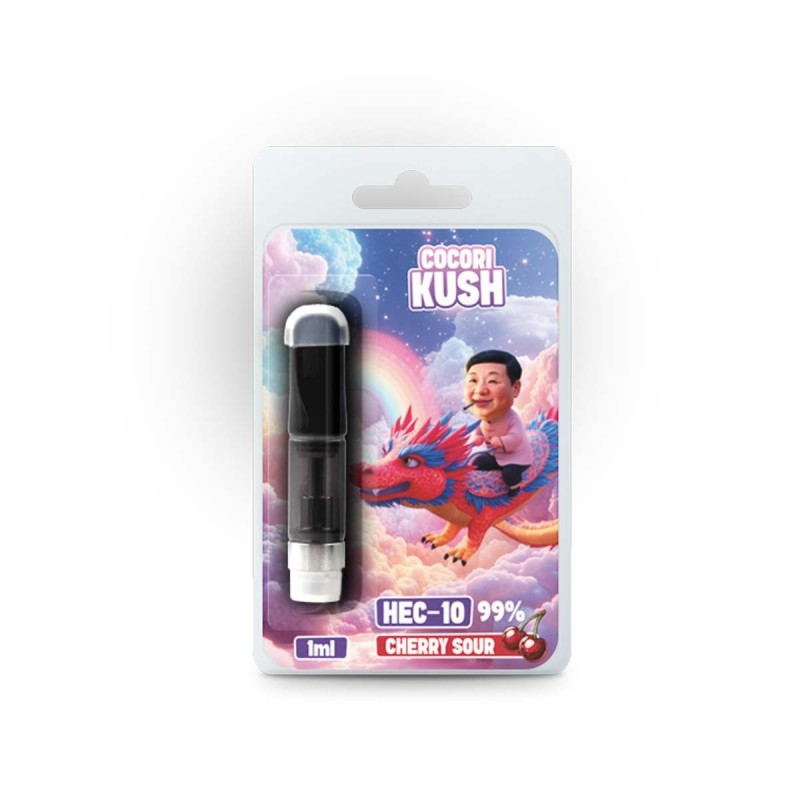 CARTRIDGE HEC-10 1ML CHERRY SOUR 99%