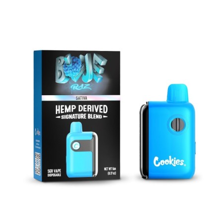 PUFF BLUE RAZ HEMP DERIVED 5G COOKIES