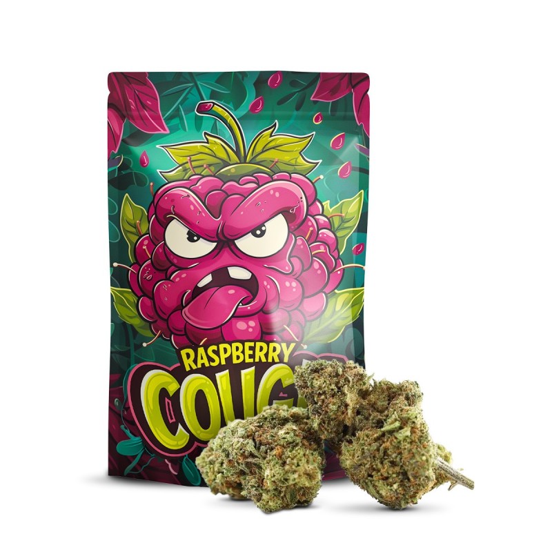 Raspberry Cough 30% 10-OH+ | Floare Fructată și Puternică