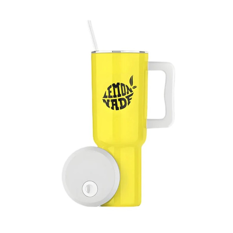 Thermos Lemonade by Cookies | Cană Termică Galbenă Premium