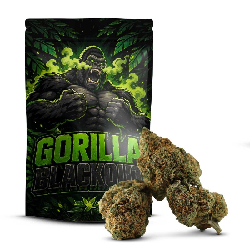 Gorilla Blackout 60% Delta 10 | Floare Premium Puternică | Sixty8