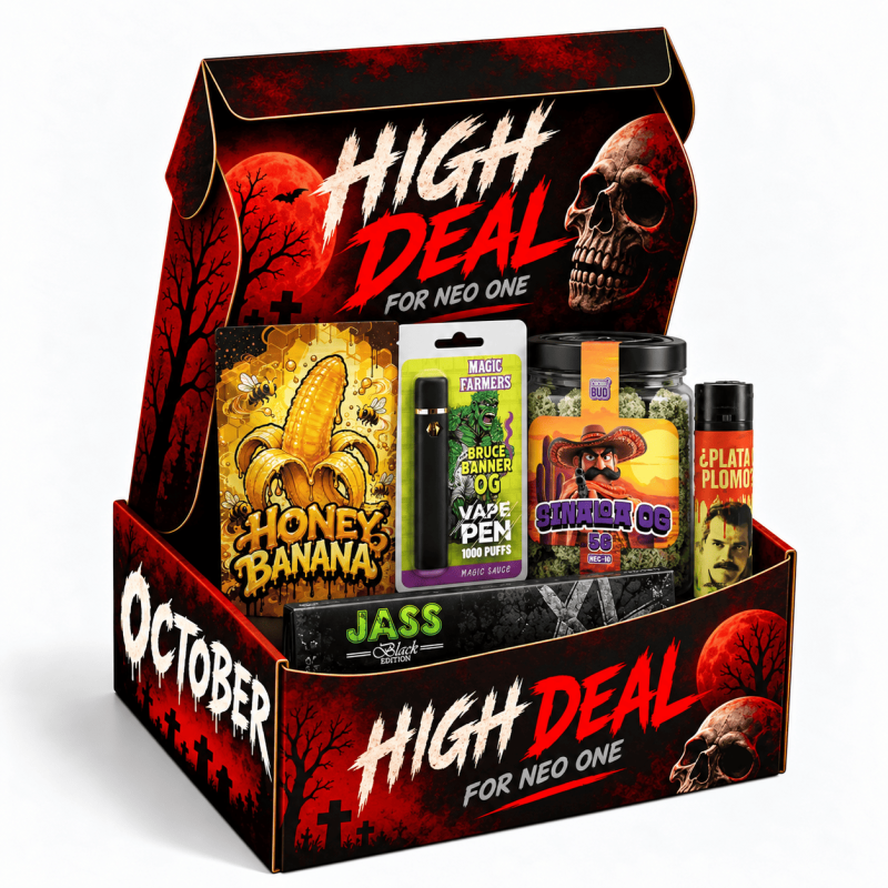 High Deal Octombrie: Weed Box a Lunii | Sixty8