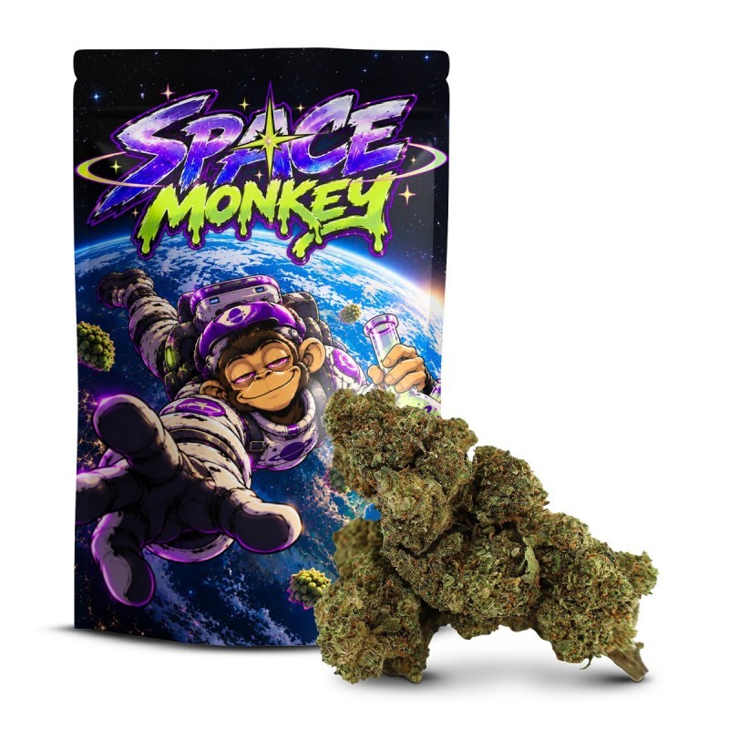 Space Monkey Delta-10 50% | Floare Puternică | Sixty8