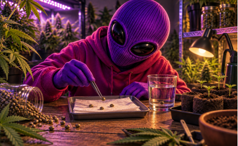 Cum germinezi o sămânță de cannabis?